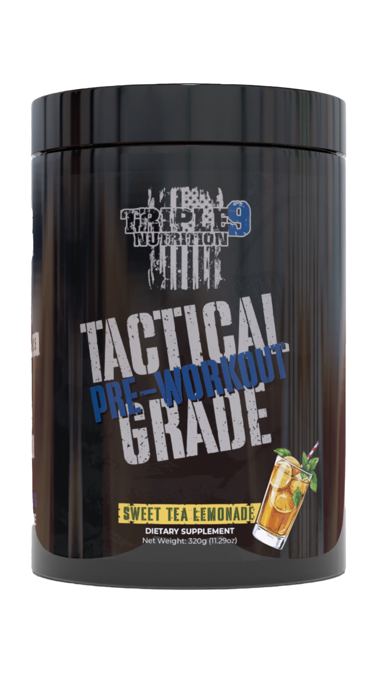 Triple 9 Nutrition’s brand new First Responder Pre-Workout in Sweet Tea Lemonade flavor boosts energy and combats extreme fatigue with the delicious taste of an Arnold Palmer.